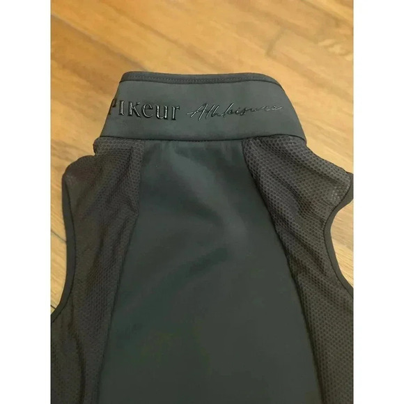 Pikeur Tara Athleisure Ladies Softshell Gilet Caviar Black Size us 8 eur 36 - Picture 3 of 5